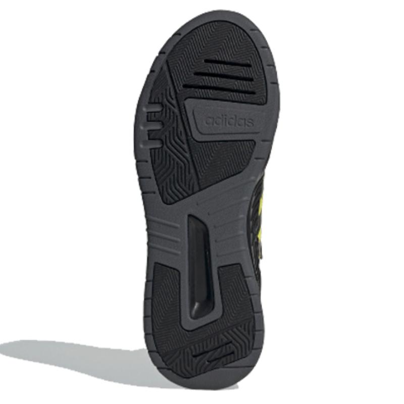 Adidas Neo Bball90s 'Black Gray Yellow' Sneakers EG9027