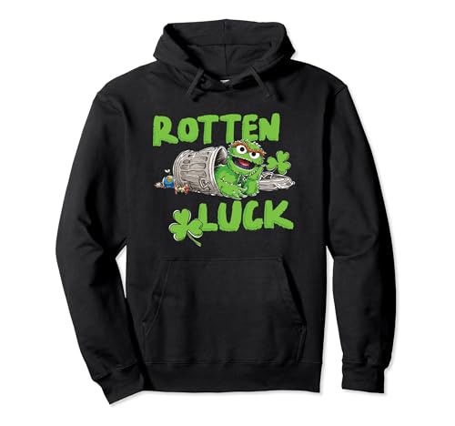 Sesame Street St. Patrick s Day Oscar Rotten Luck Hoodie