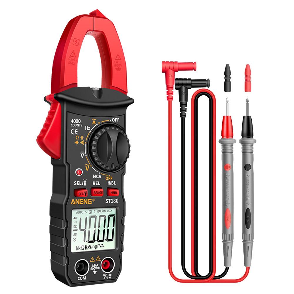 Car Electronics Tester Multimeter Ammeter Voltage Tester Digital Clamp Meter DC/AC Current Amp Hz Capacitance NCV Ohm Test Tools