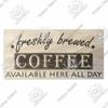Coffee Metal Hanging Signs Decorative Plaques Door Aluminum Plaque In Home Decor Cafe Kitchen Hanging Home Decor
