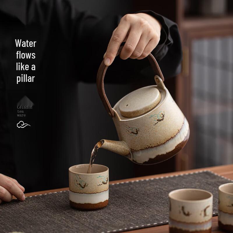 NEW CASTLE Dream Back to Dunhuang Ceramic Tea Set