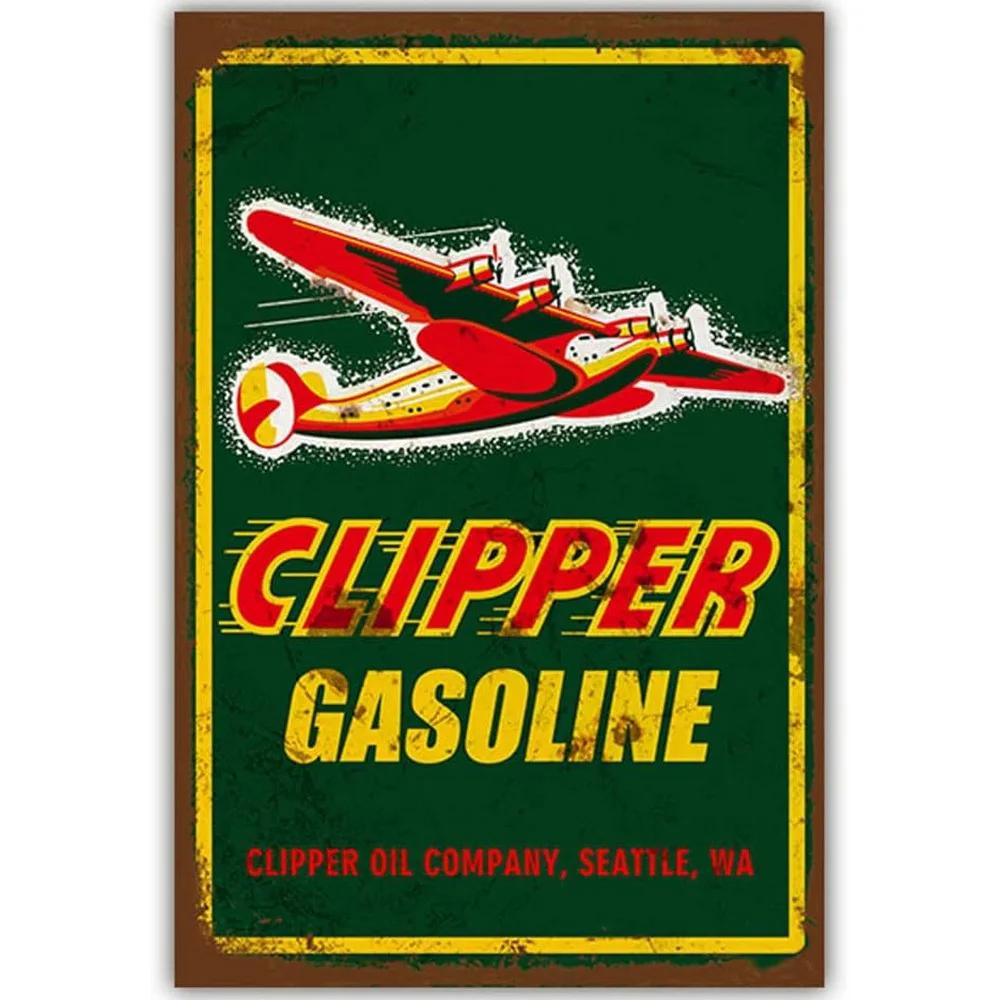 Metal Signs Vintage Camel Gulf Oilzum Gas Oil Posters Plate Wall Decor for Home Bars Garage Cafe Clubs Retro Poster Plaque