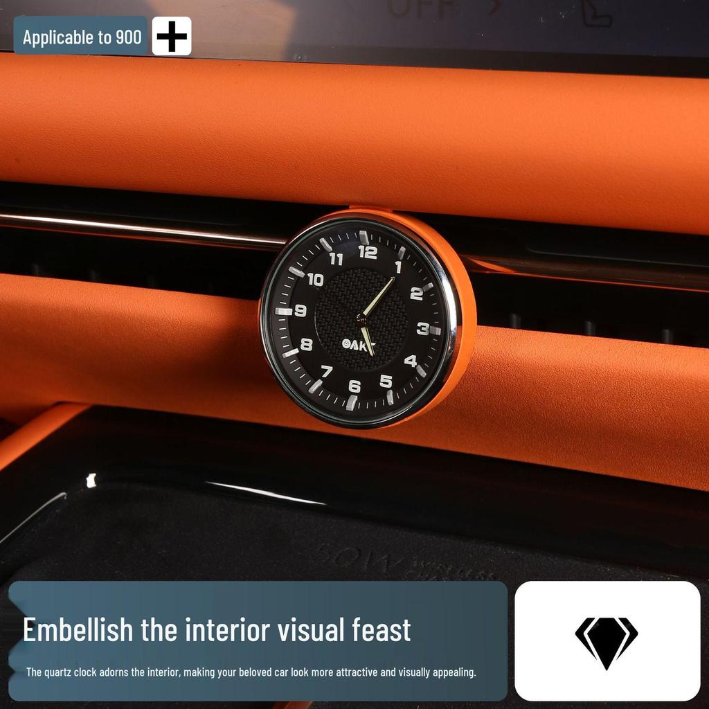 Lynk & Co 900 Quartz Car Clock Pendant for Center Console - Interior Decoration Accessory