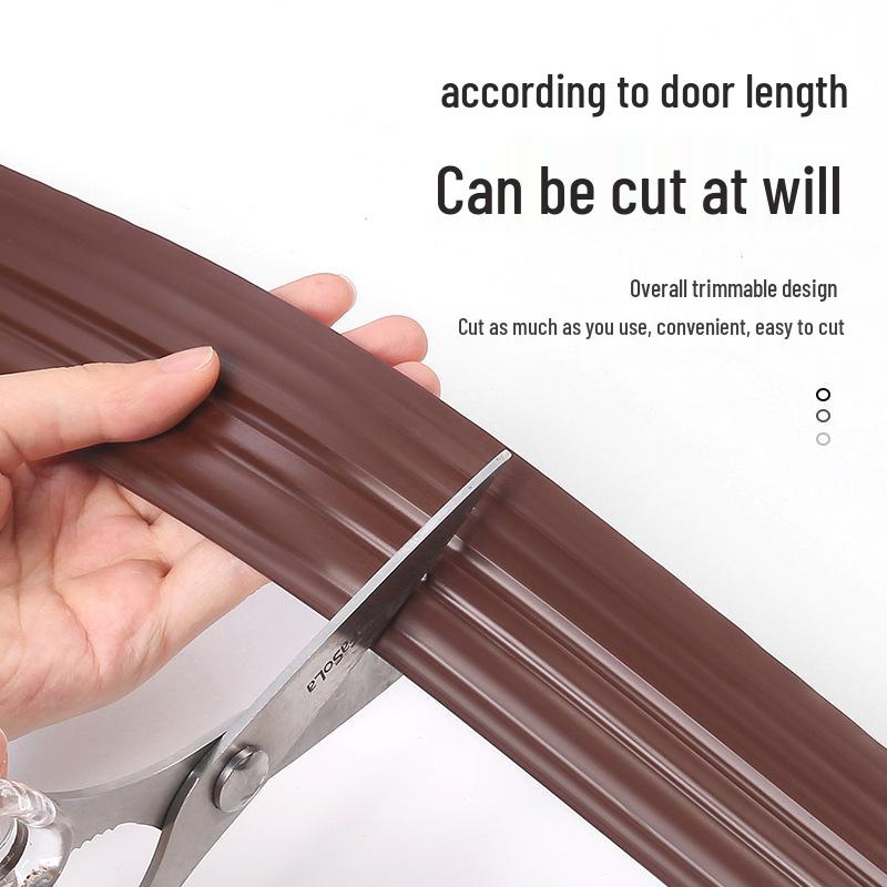 Windproof Door Gap Seal Strip for Draft Protection On Glass & Room Doors