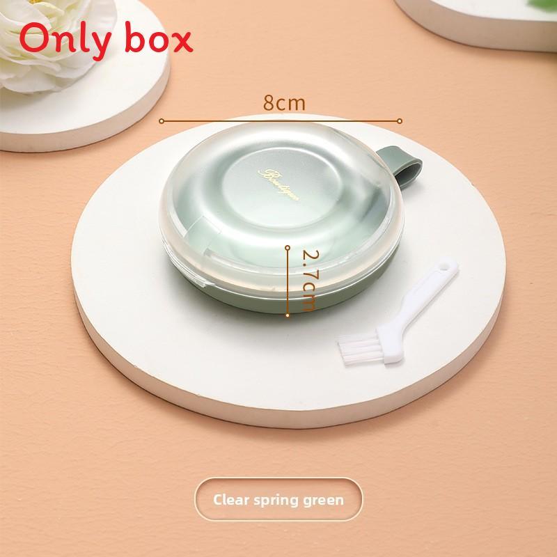 Abs Material Orthodontic Retainer Storage Box With Cover For Home And Travel Use