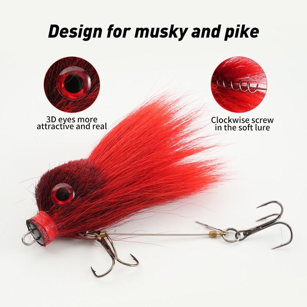 9cm 16g Fishing Lure Mouse Bait Soft Artificial Simulation Lure Bait  For Pike Bass