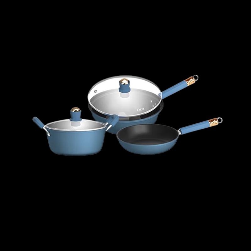 COOKER KING Weierlan 3-Piece Cookware Set