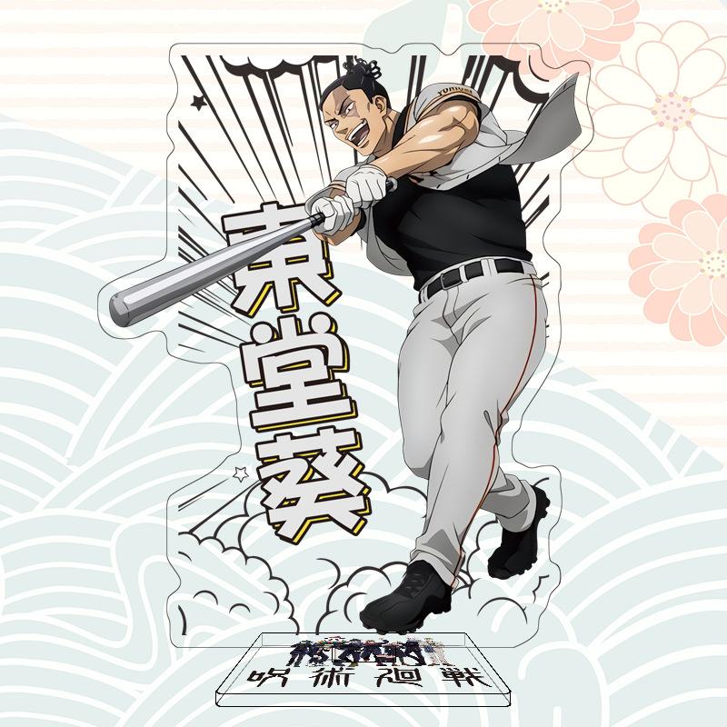 Cartoon Anime Jujutsu Kaisen Figures Acrylic Stand Manga Gojo Satoru Figurines Garage Kits GK Ornaments Decoration Plaything