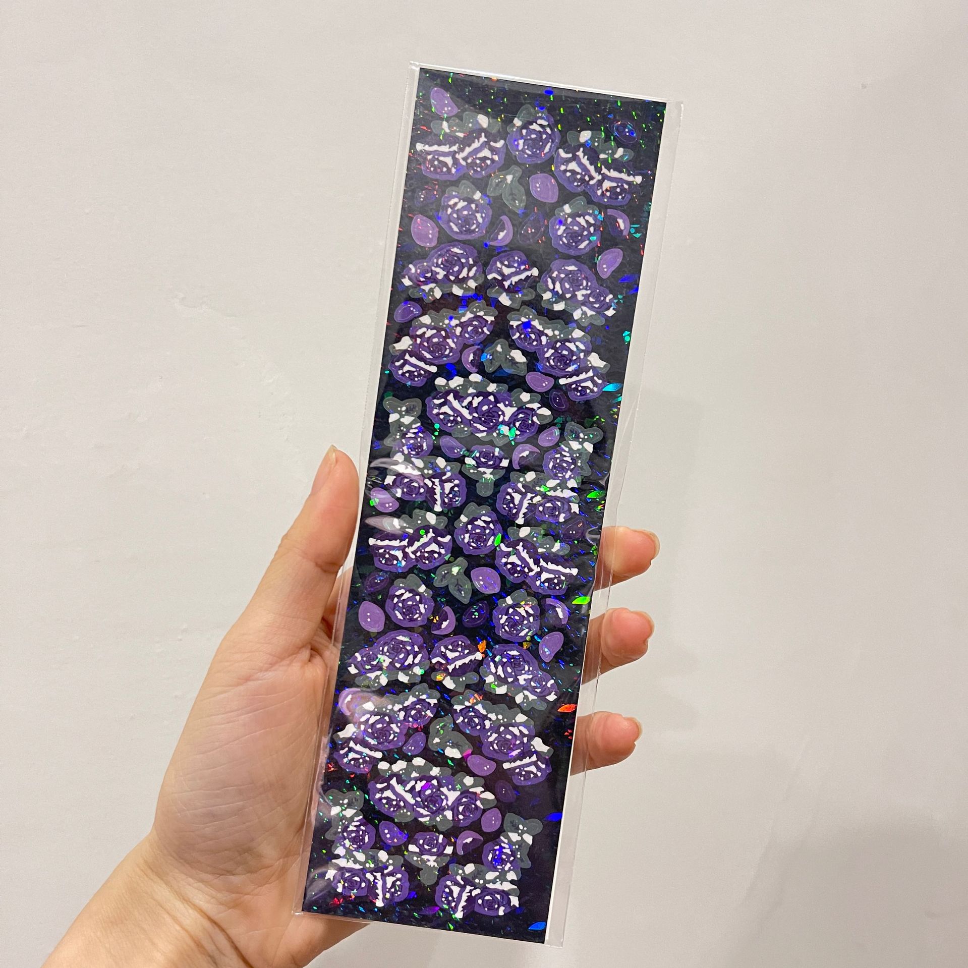 Корейская популярная наклейка с розой — фото 6