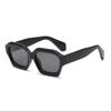 Fashion Square Frame Women Sunglasses Black Color Brand Design Personalized Punk Trendy Sun Glasses UV400 Eyeglasses