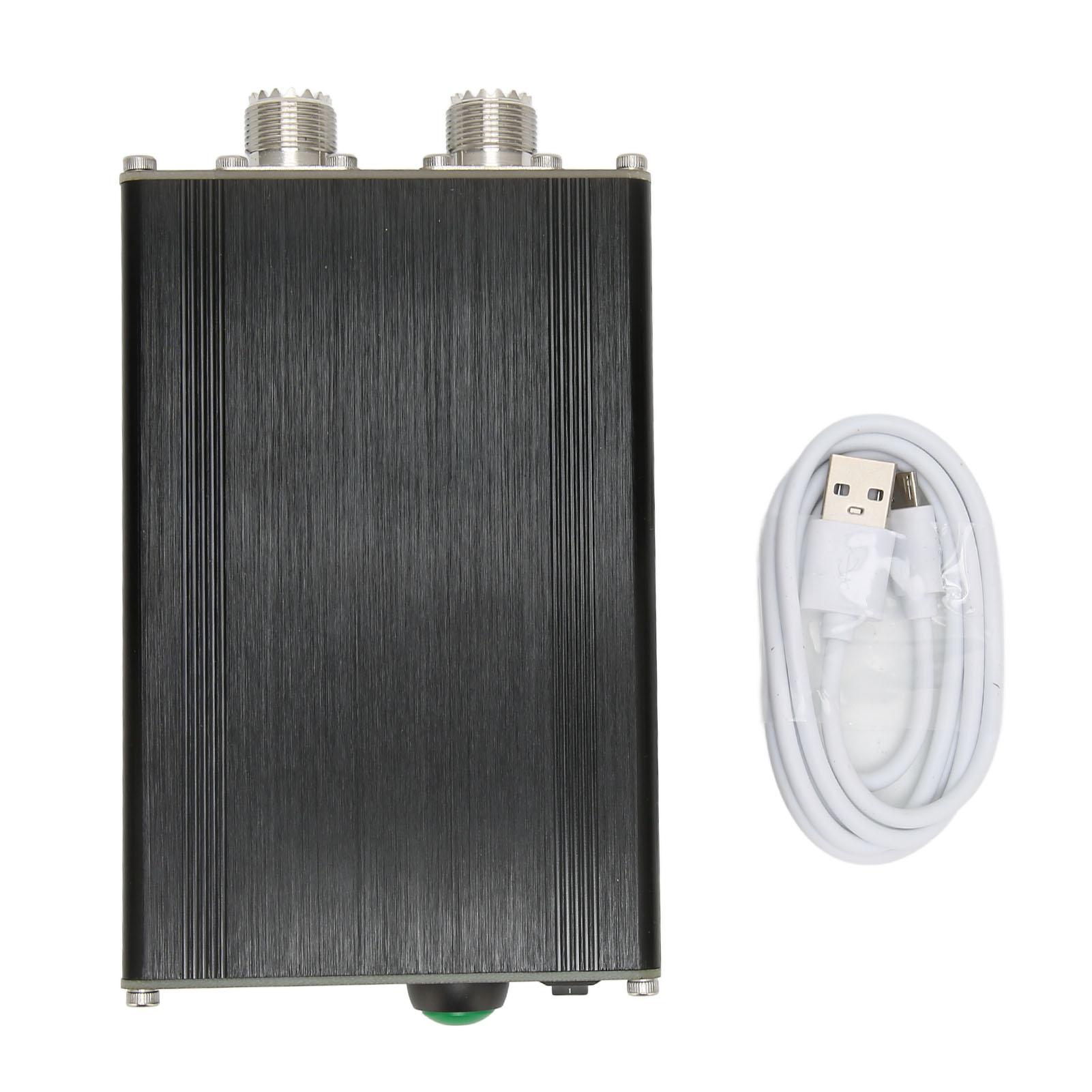 

ATU 100 автоматический антенный тюнер 1,8 до 55 МГц USB зарядка 0,96-дюймовый дисплей мини коротковолновая антенна