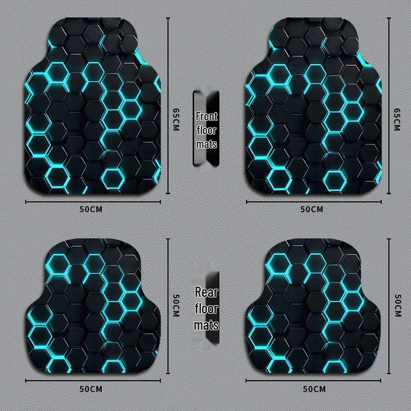 Diatomaceous Earth Car Mats: Absorbent, Wear & Stain-Resistant, Removable, Decorative, Universal Fit