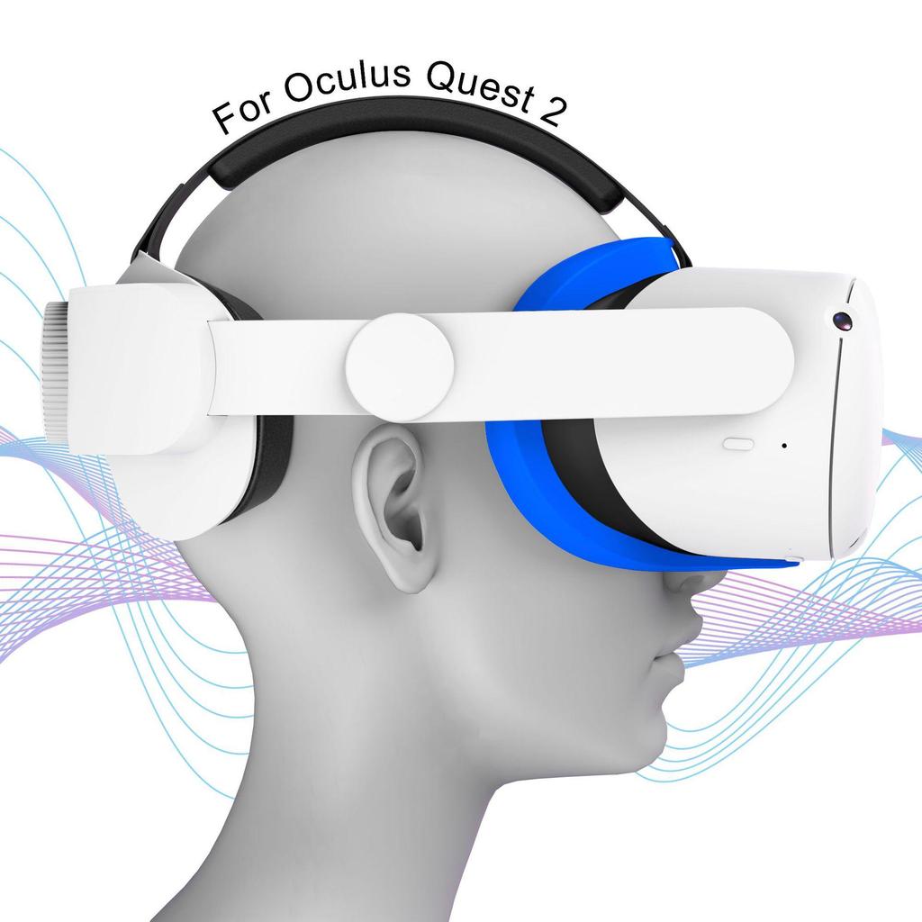 Sweatproof Silicone Face Cover for Oculus Quest 2 VR Glasses - Washable, Stain-Proof, Dustproof Replacement Accessory
