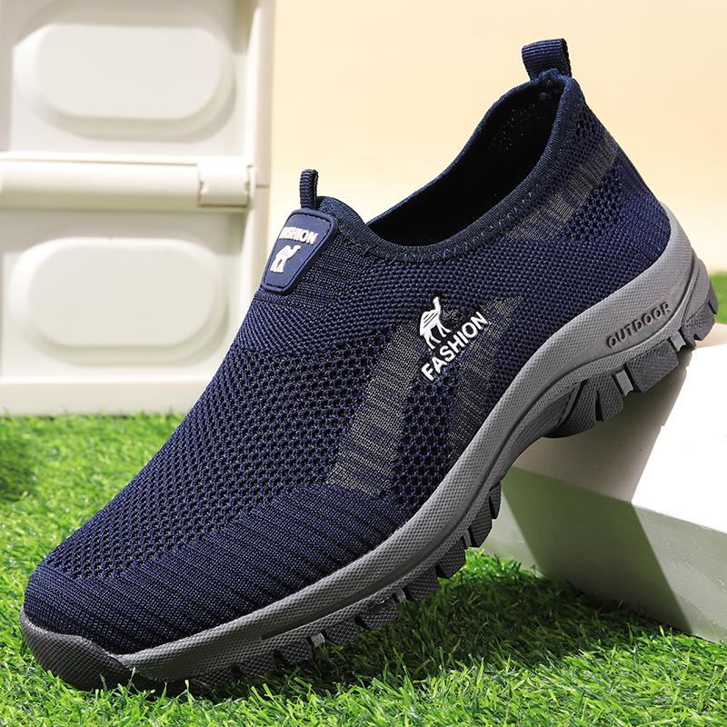 New Classic Men's Casual Sneakers Shoes for Men Loafers Sports Mans Sneaker Outdoor Mesh Sport Breathable Slip-on Male Footwear