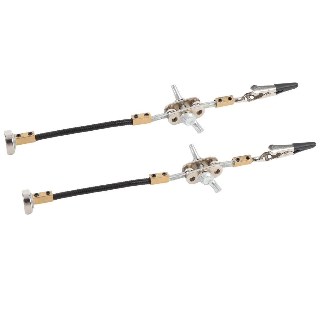 2PCS Soldering Helping Clamp 19cm Short Universal Welding Fixture Flexible Arm for Electronics Repair Jewelry Crafting