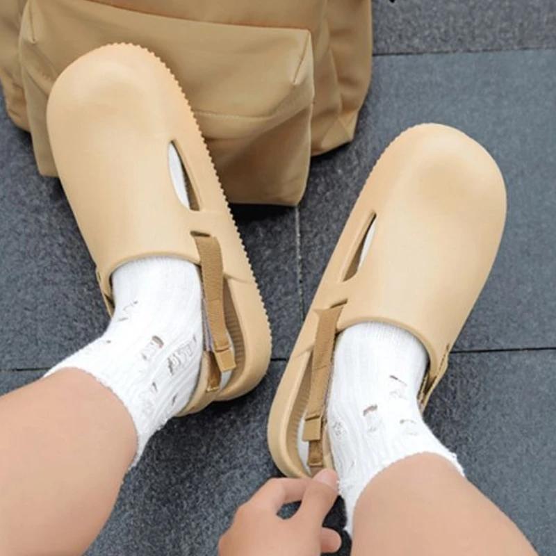 Mote Ultralett Herresandal Høyde Casual Strand Myk Daglig Bruk Rabatt Sommer 2025 Pustende Original Utendørs Dyre Herresko