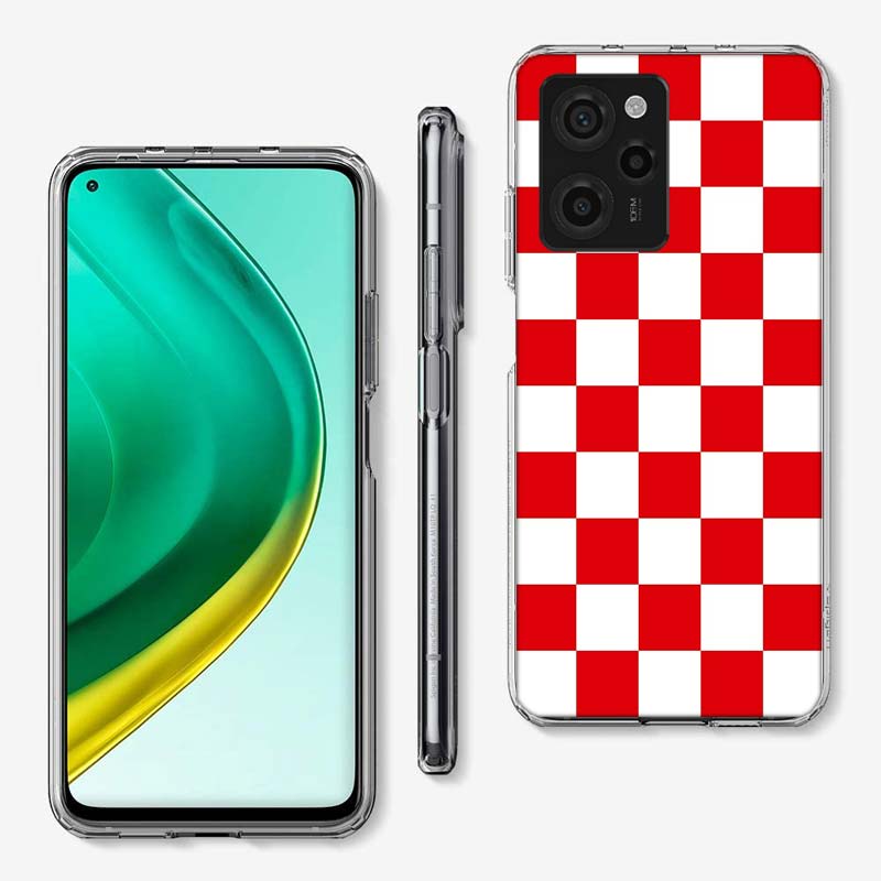 Retro Classic Chess Board Grid Cover Phone Case For Xiaomi Poco M8 M7 M6 M4 M3 X7 X6 X4 Pro F7 Ultra M5S Mi 14 14T 15 15T 12T 10
