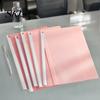 Office Document Holder 5PCS Side Opening File Folder, with Rotating Sliding Bar, Lightweight Easy Add Remove Paper Folder Durable PP Gradient