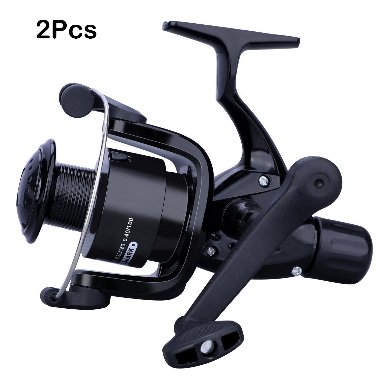 

Катушка для ловли карпа Sougayilang ABS 5.1: 1 спиннинговая рыболовная катушка также хорошо подходит для ловли форели, окуня 2pcs чёрный