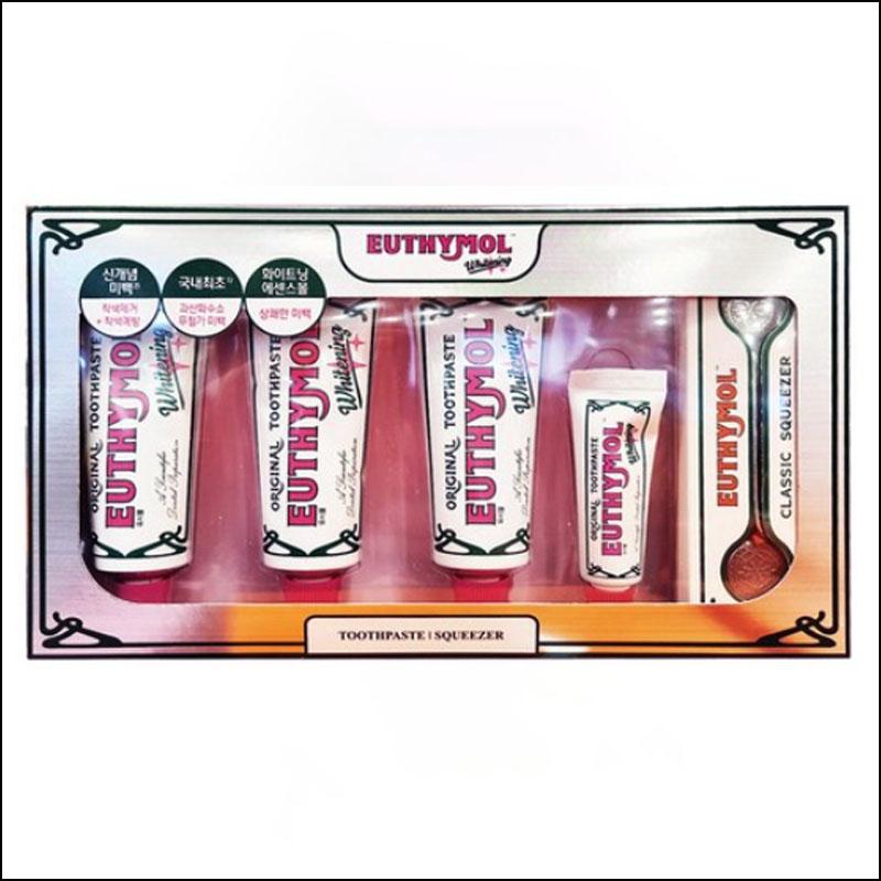 Euthymol Toothpaste (106g*3ea+20g, Classic Squeezer) / exp 2026.07