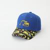 Excavator Street Art Graffiti Duckbill Cap Boys And Girls Embroidered Stitching Stitched Baseball Cap Spring And Autumn New Cartoon Children'S Hat