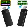 HDMI Wireless Transmitter and Receiver Extender 1080P 50M 2.4G 5G Type-C Wireless TX and RX for Mirroring HD Wireless Extender