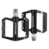 Sealed Bearing Bicycle Ultralight Pedal Anti-Slip Bicycle Wide Platform Pedals Waterproof Folding Bike Pedals for Outdoor Riding