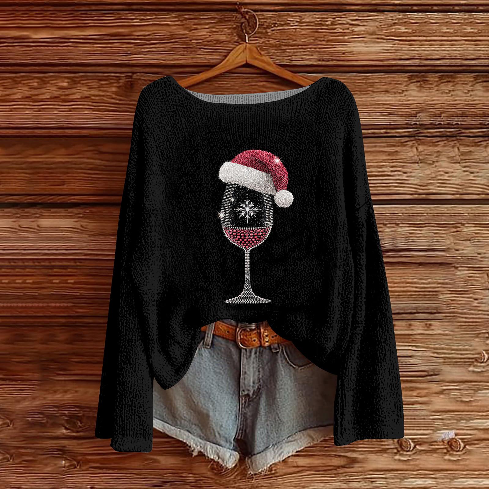 

Женские осенние свитера с длинным рукавом, топы с принтом, пуловеры, свободная нарядная повседневная базовая одежда M