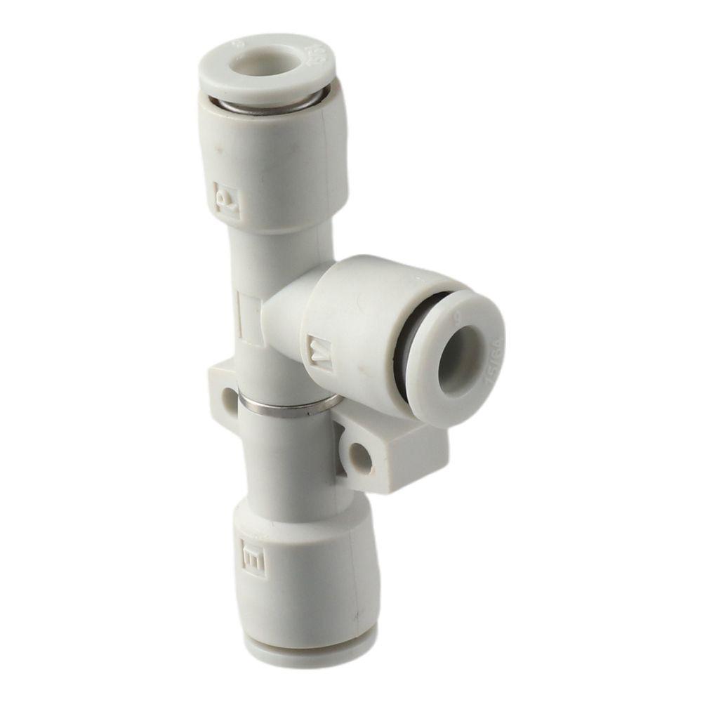 Aluminum ZH05DS-06-06-06 Vacuum Generator Blue Venturi Tube Push in On Air Vacuum Ejector  Worker