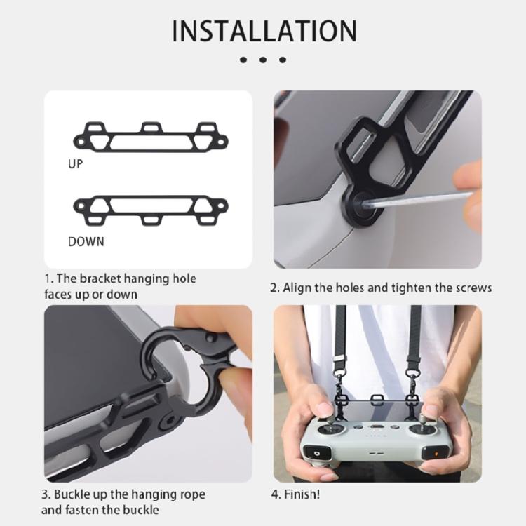 Remote Lanyards Neck Straps Aluminum Handle Bracket Controllers Bracket Tripods Mount Neck Lanyard For Air 3 Accessories