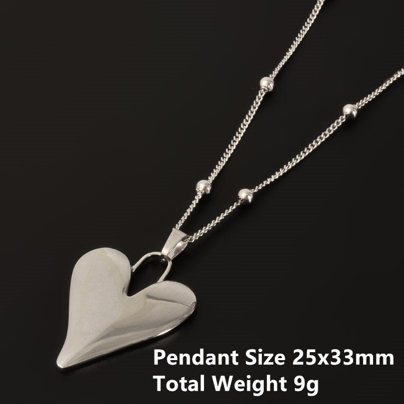 1Pc Religious Christian Catholic Sacred Heart Pendant Necklaces Stanless Steel Gothic Moth Textured Love Collares Jewelry