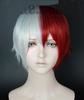 Cosplay paruka My Hero Academia Izuku Bakugo styl paruka Todoroki [HALLE] Midoriya/Shoto Todoroki/Katsuki (Styl Shoto)