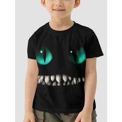 Magliette Sdentato per Bambini Maglietta da Ragazzo Abbigliamento da Ragazzo Maglietta da Bambino Top Abbigliamento da Bambino 2024 Vestiti per Bambini Top Outdoor