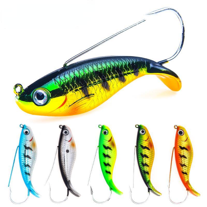 Fishing Single Hook Bait Resembling Bait 8.5cm/21g Lures