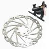 JUIN TECH F1 Hydraulic Flat Mount Road CX Disc Brake Set 160mm with JT1909 Rotor,Black,