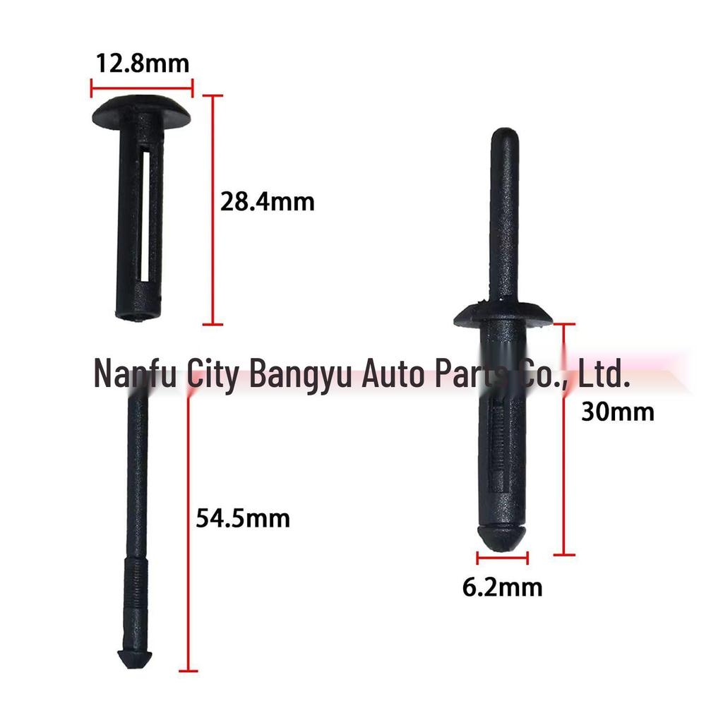 Chrysler Ford Car Body & Bumper Clip Set (190 PCS)