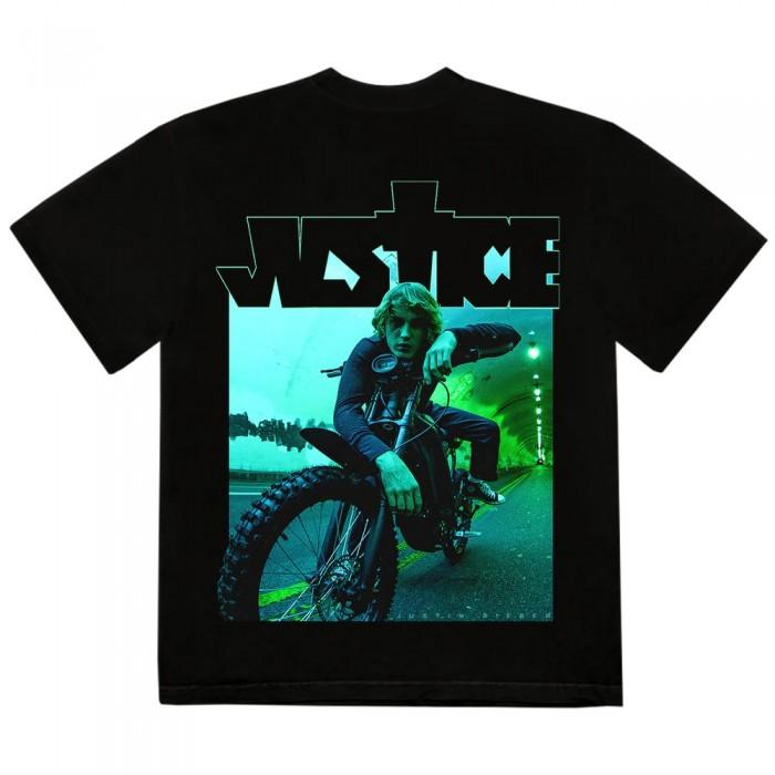 Justin Bieber Unisex Adult Dirt Bike T-Shirt