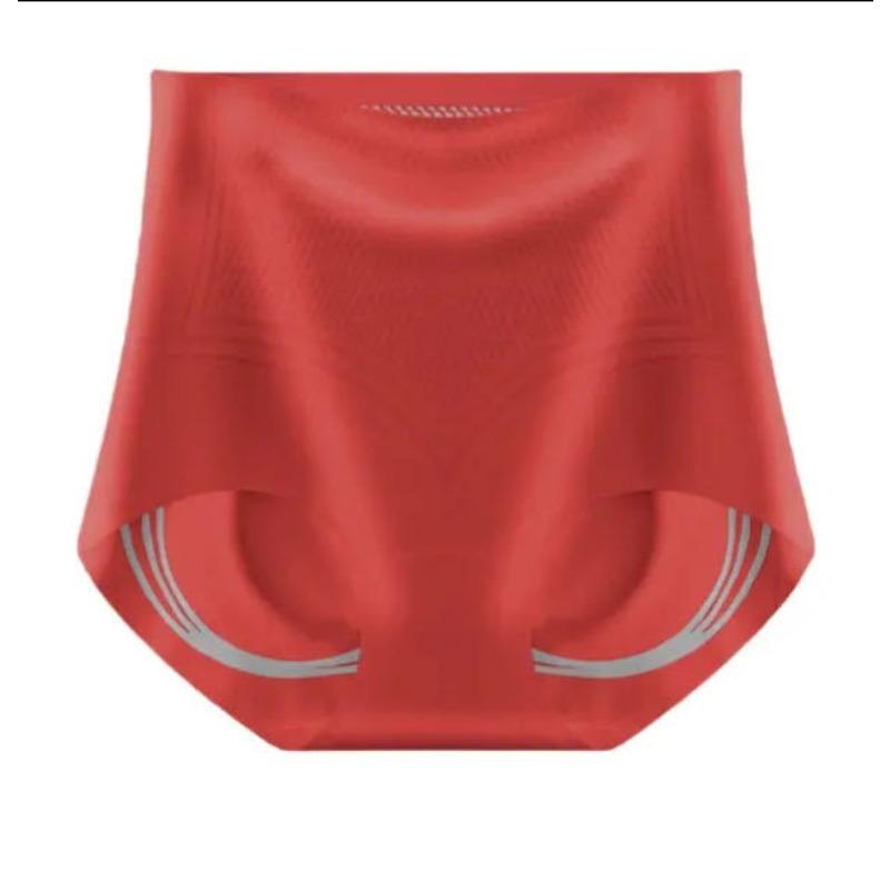 

Liquid Spandex Temperature Adjustable Abdominal Hip Lifting Suspension Pants for Women Shaping Breathable Mulberry Silk High Waisted Triangle Panties XL