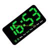 F26C Sophisticated LED Display Wall Clock, Alarm, 8.5Inch Desk Or Wall Hangings Clock