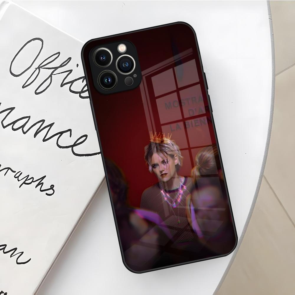 Amazing Girl Kristen Stewart Phone Case for Iphone 17 16 Air 15 14 12 11 13 Pro Max Mini X Xr Xs Se Puls Glass Cover
