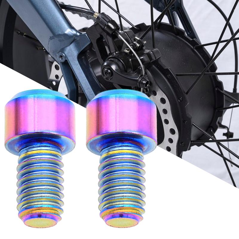 2pcs Brake Lever Rod Adjustment Screws Bicycle Disc Brake Bolts Bicycle Brake Parts Sturdy Brake Accessories Fastener Bolts
