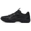 Pebble Comfortable Durable Wear-Resistant Low-Top Casual City Commuting Running Shoes Men Sneaker Black F12M432106FBK