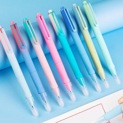 Posture Correction Thermal Erasable Fountain Pen Magic Pen With Eraser Press Fountain Pen   Signing