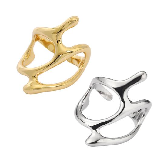 Inel Femei Deschidere Neregulat Geometric Ajustabil New Trend Hollow Branches Finger Inel