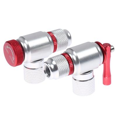 Portable Mountain Bike Co2 Cylinder Pump Gas Nozzle Fast Inflator Head Adapter