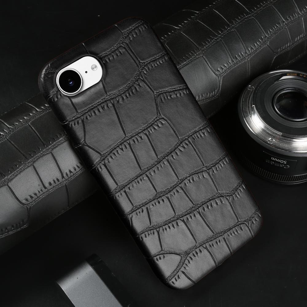 Premium krokodila ādas maciņš priekš iphone