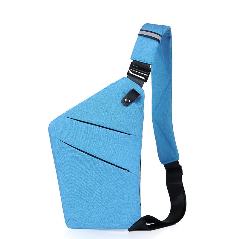 Torba antykradzieżowa na broń i do chwytania: Unisexowa torba crossbody na klatkę piersiową i listonoszka na podróże i do przechowywania