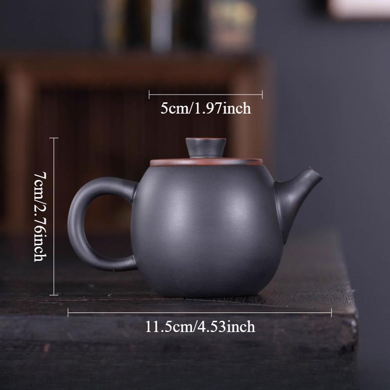 

150ml Yunnan Purple Pottery Teapot Household High-end Small Capacity Teapot Office Tea Set Shipiao Kettle Drinking Utensils Gift