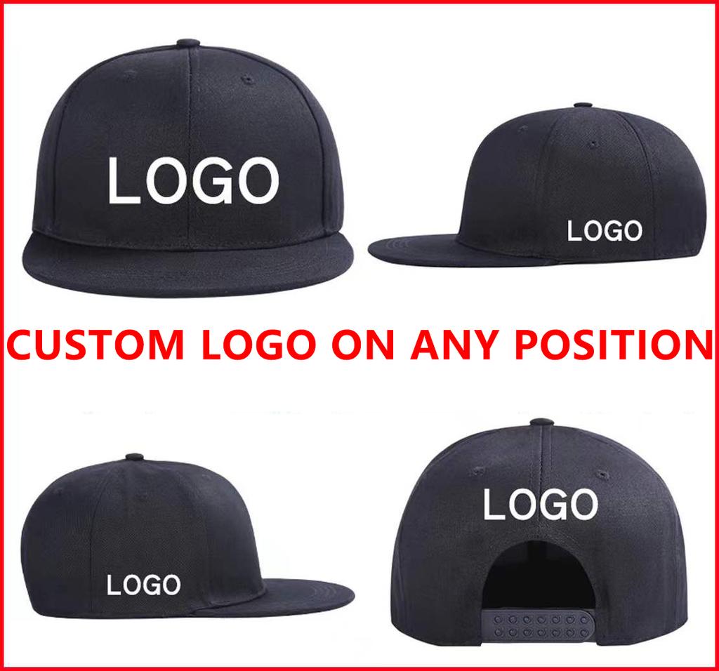 Custom Cotton Snapback Hat Hip Hop Snapback Cap 3d Embroidery Custom