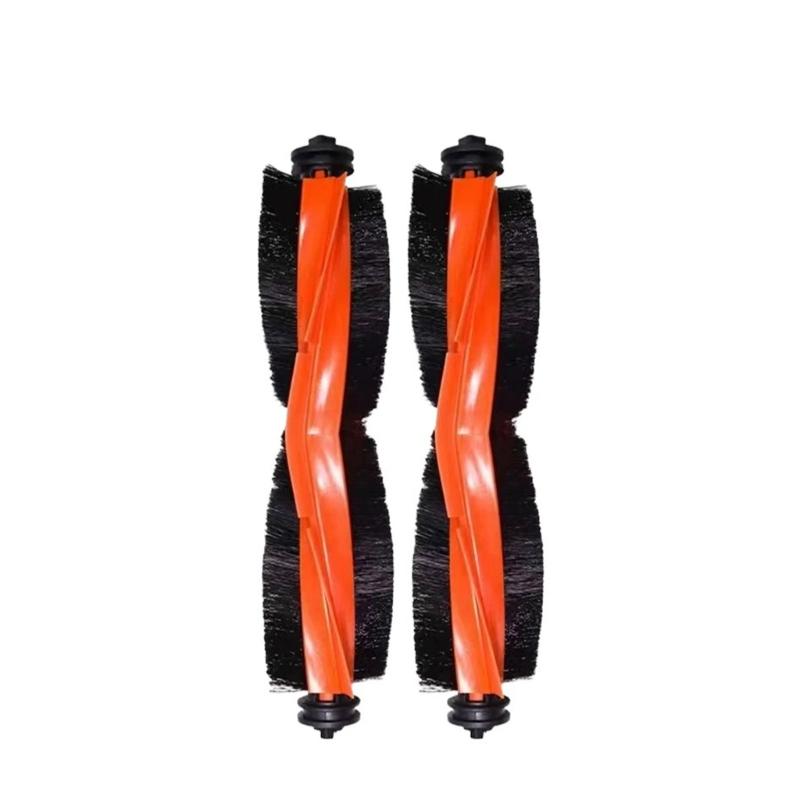 Набор из 2 роликовых щеток для пылесоса, щетка для робота-пылесоса, аксессуары для пылесоса, пластик, для X30